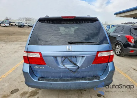 2007 Honda Odyssey Ex z USA, uszkodzony, nr VIN 5FNRL38427B024156